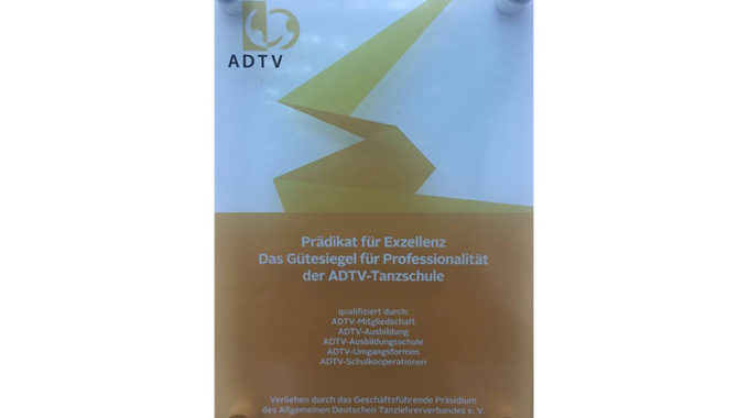 Prädikat Für Exzellenz Der Allgemeine Deutschte Tanzlehrer Verband (ADTV)